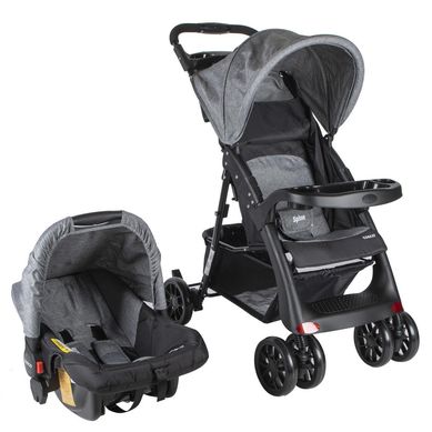 Coche Travel System Spine Grey.