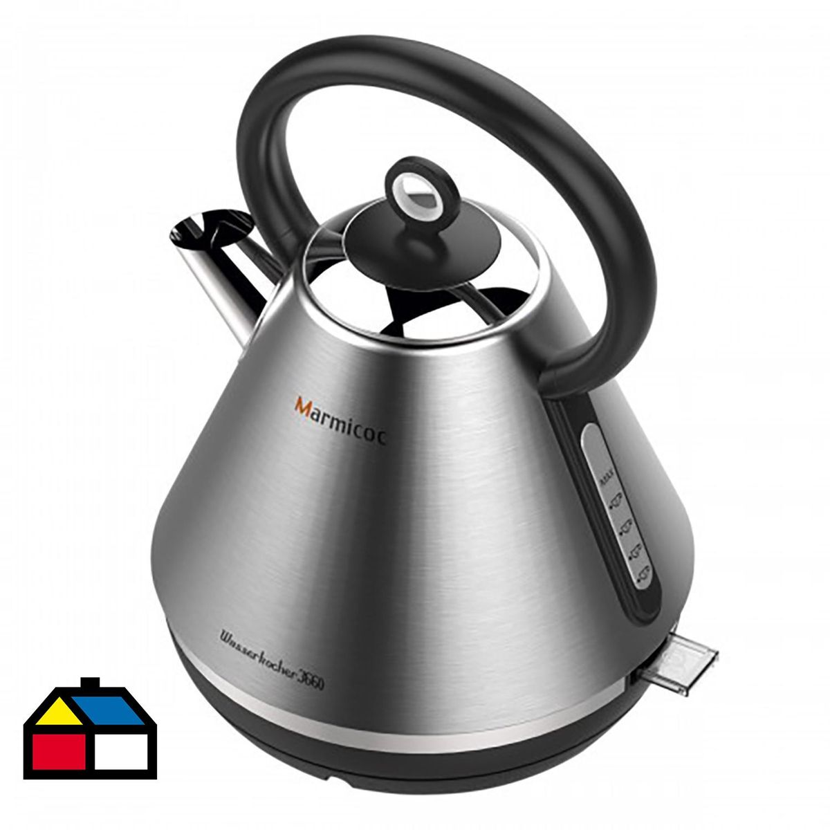 MARMICOC - Hervidor de Agua 1,7 Litros Silver MA3660