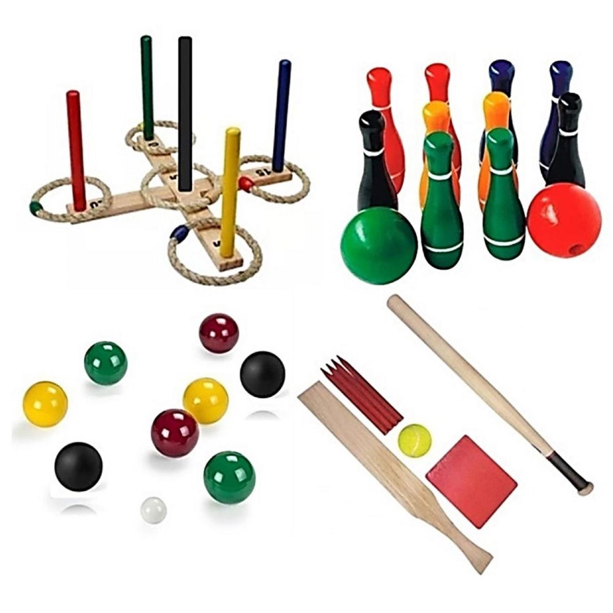 VADELL - Set de juegos 4 en 1