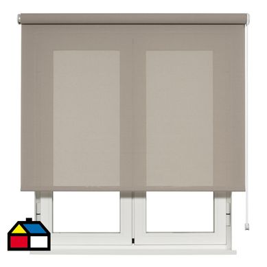 Roller screen 10% pebble 75x250 cm