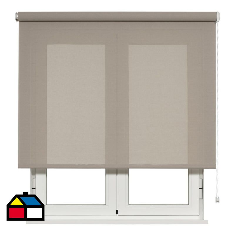 VIEWTEX - Roller screen 10% pebble 75x250 cm