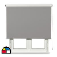 Cortina Roller Poliéster Gris