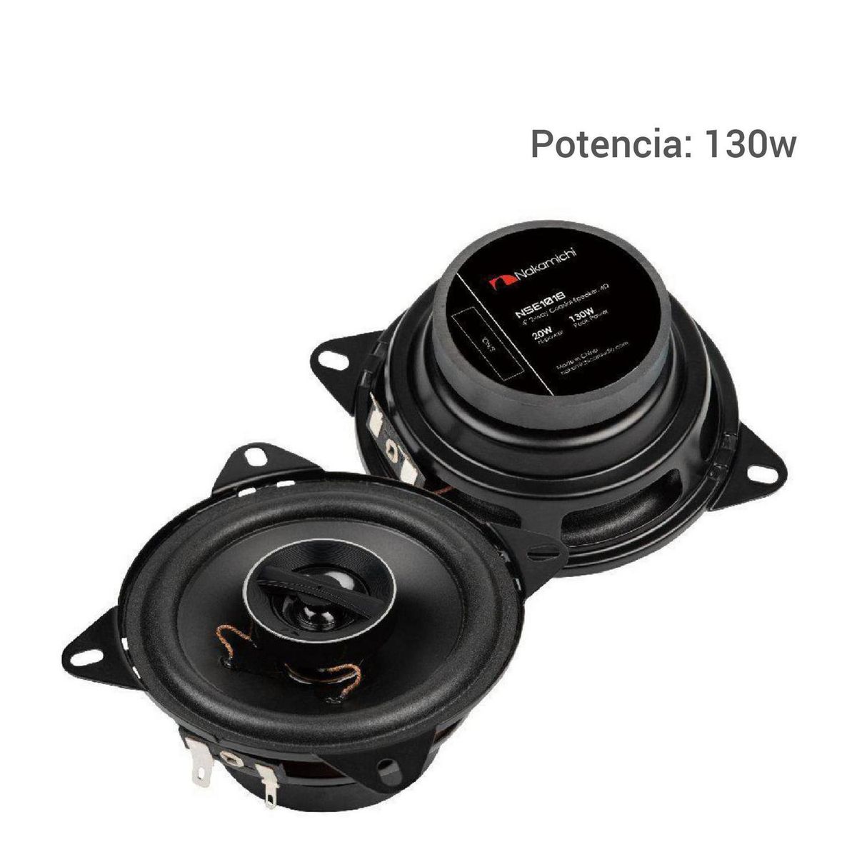 NAKAMICHI - Parlante Auto 130 watts de 10 cm