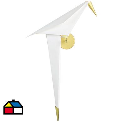 Aplique Led Ave dorado