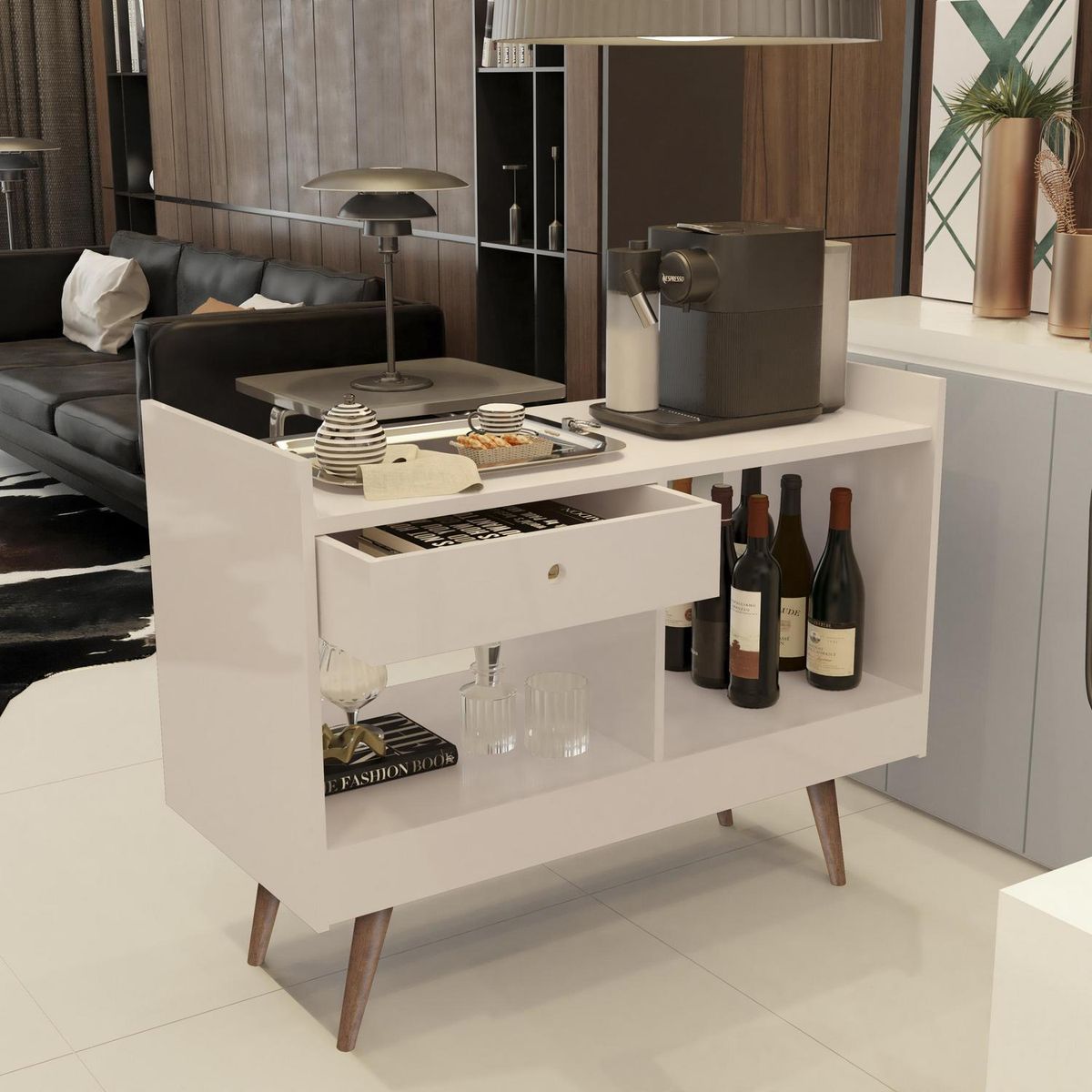 BE DESIGN - Bar Casa Perla 73x80x37 cm