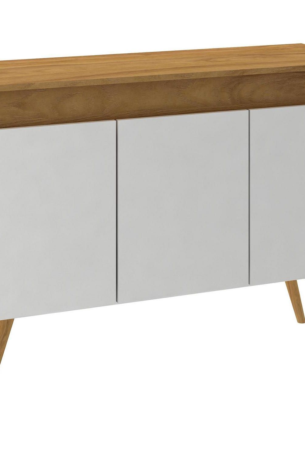 MOBILFRANK - Buffet arrimo 3 puertas 80x38x111 cm
