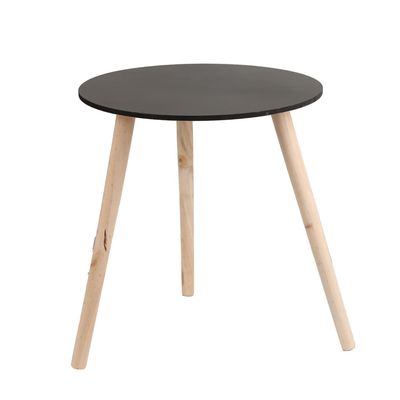 Imagen 2 del producto Set mesa de centro 3 niveles arrimo Negro