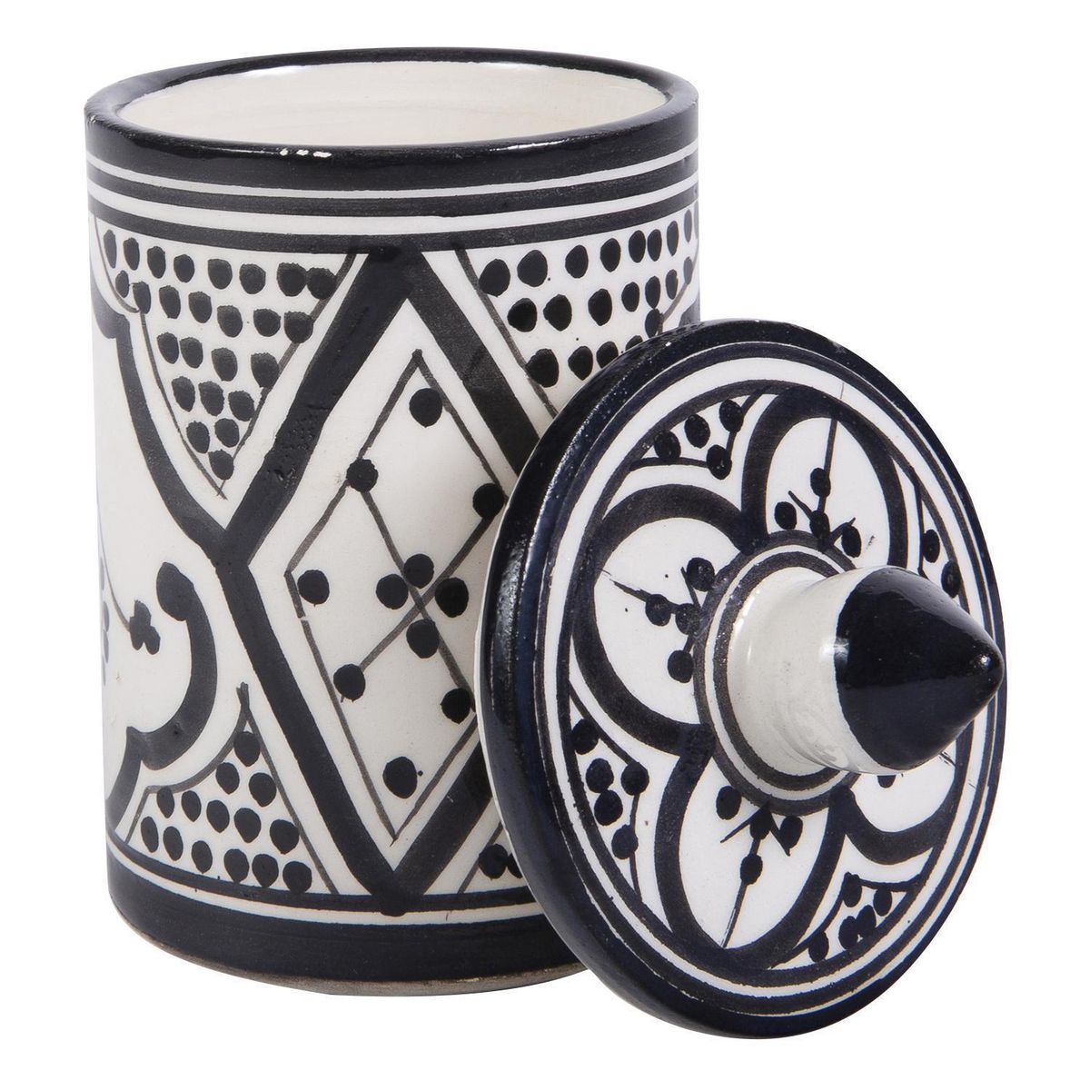 KELIM CASA GITANA - Azucarero Marroquí Kelim Casa Gitana 300 ml Negro