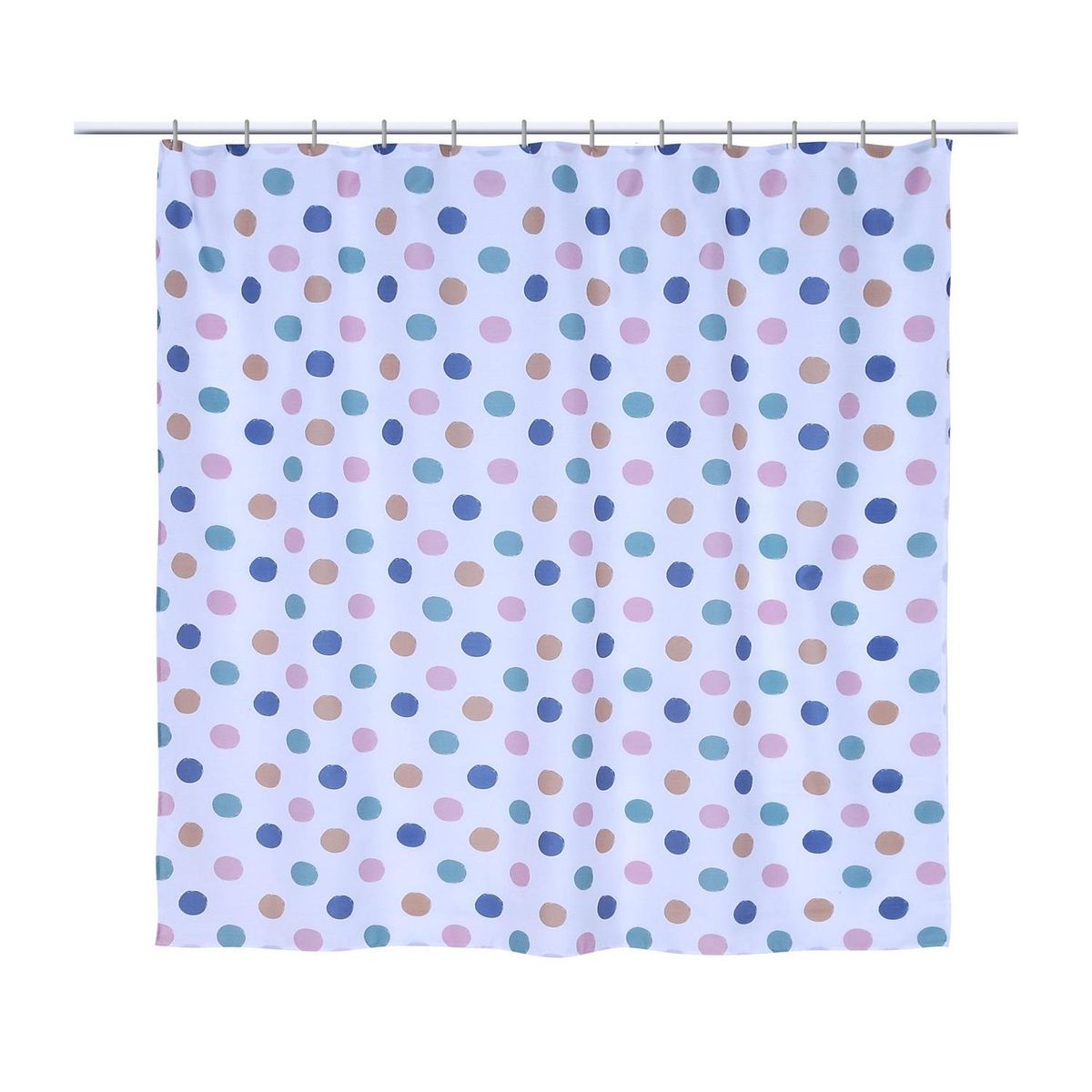 MASHINI - Set cortina + piso 3 piezas castaño