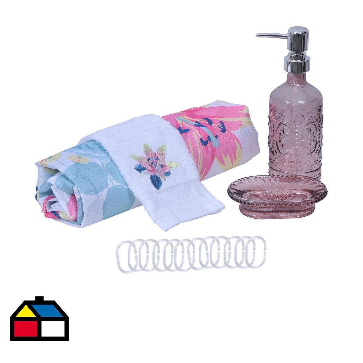 MASHINI - Set cortina 6 piezas monjita