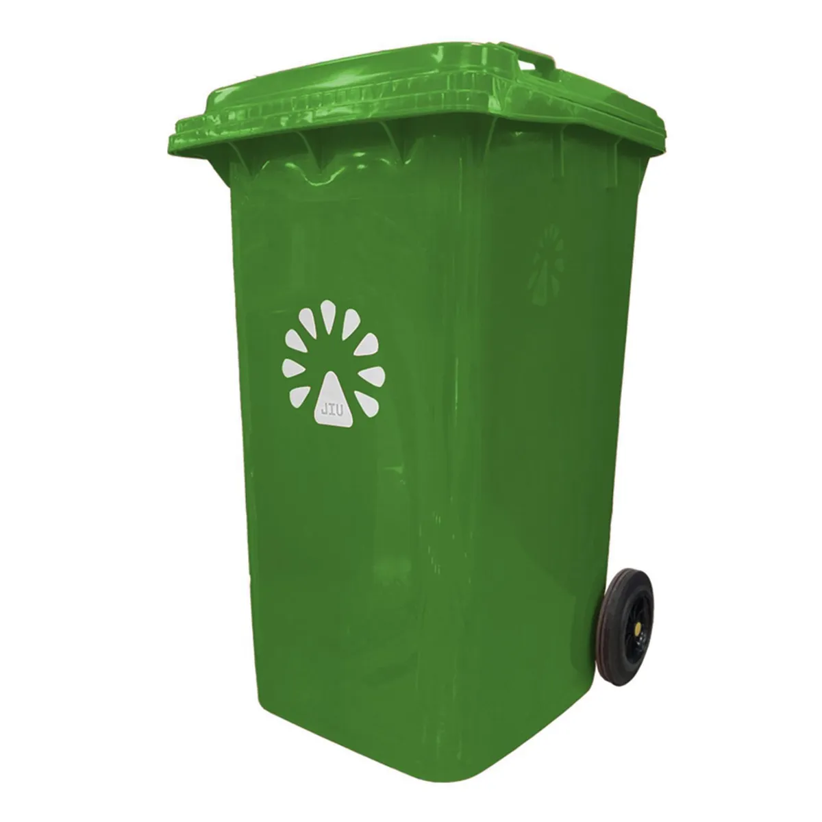 LORENZINI - Basurero Lorenzini 240 Litros Verde para Jardín y Hogar