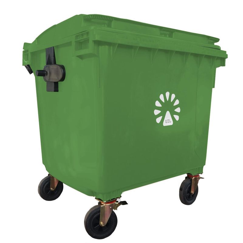LORENZINI - Basurero 1100 Litros  Verde