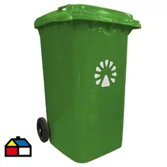 LORENZINI - Basurero 360 Litros Verde