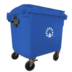 LORENZINI - Basurero 1100 Litros Azul