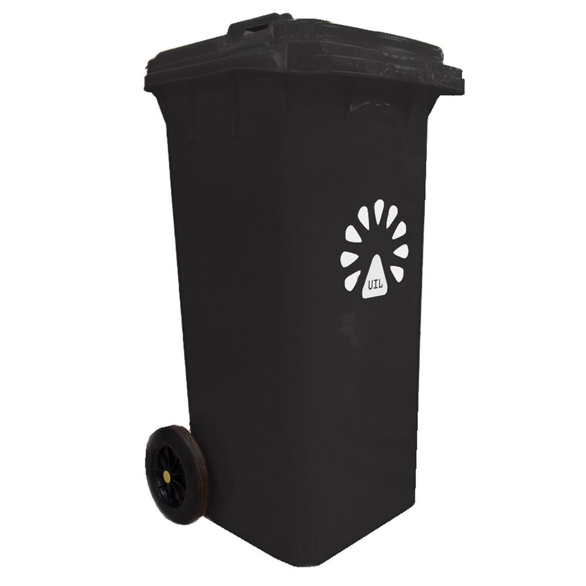 LORENZINI - Basurero Lorenzini 120 Litros Alta Densidad Negro