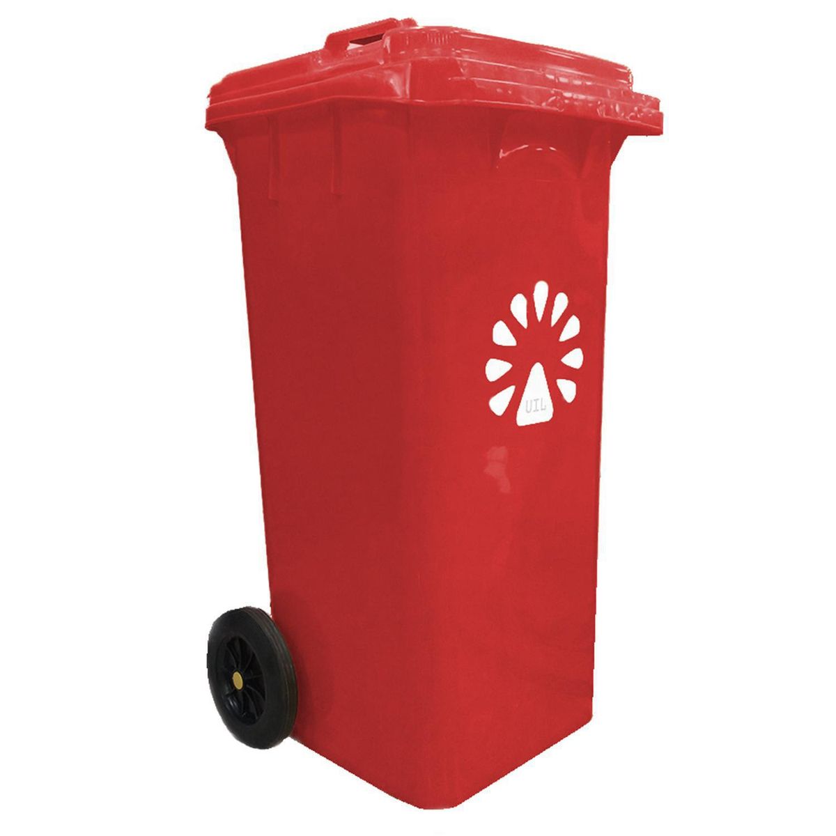 LORENZINI - Basurero Lorenzini 120 Litros Alta Densidad Rojo