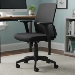 ONE SIT - Silla Escritorio Cuba Max Negro