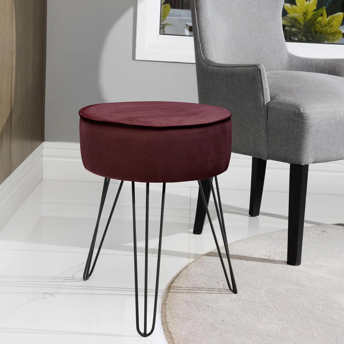 BE DESIGN - Puff eco cuero Be