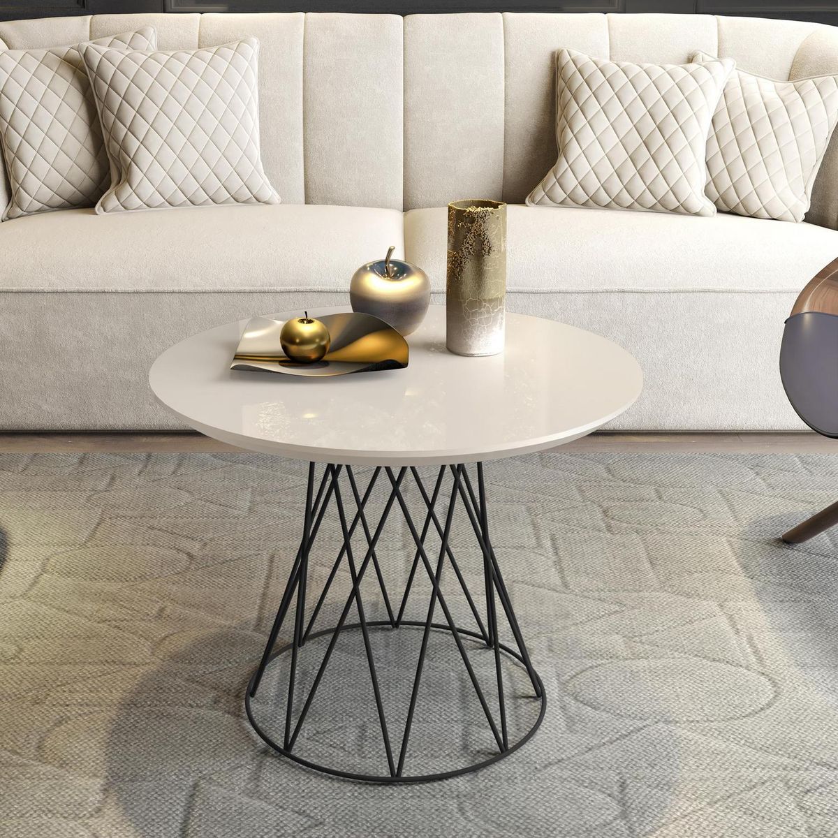 BE DESIGN - Mesa de centro Be perla