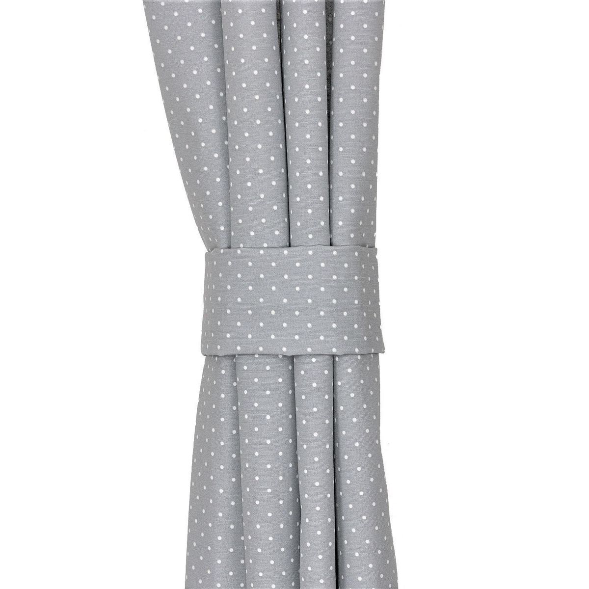 MASEL - Cortina Lona Española Matilde Gris 140x225 cm