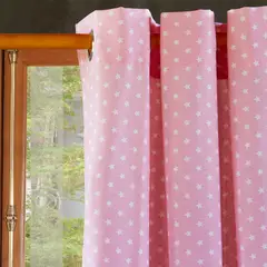 MASEL - Cortina Lona Estrellita Mini 140x225 cm