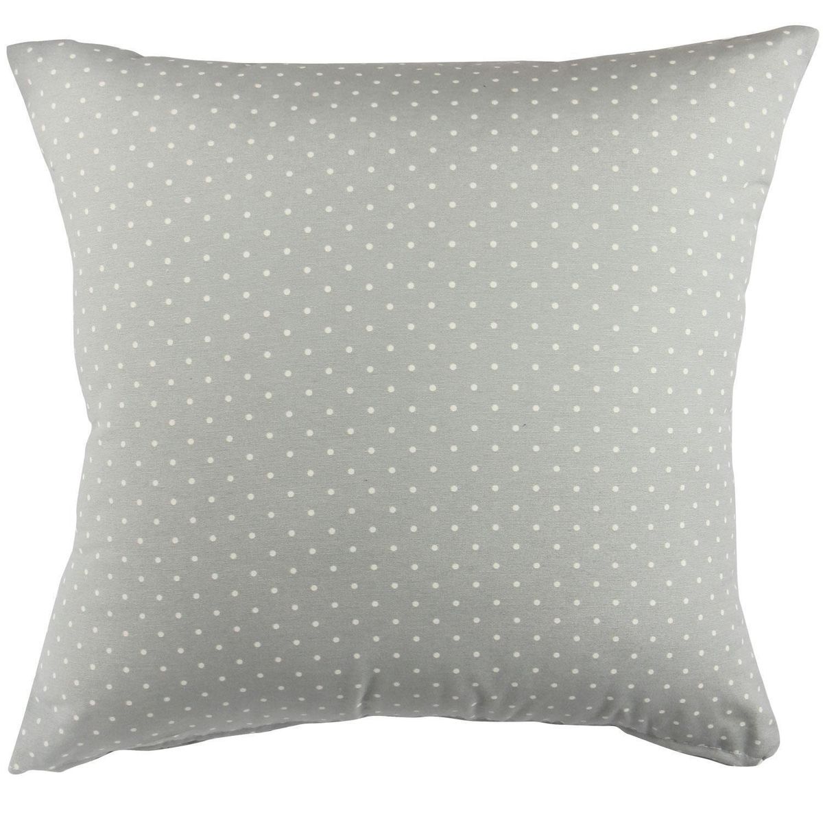 MASEL - Set De 2 Cojínes Lona Estampado Gris 50x50 cm