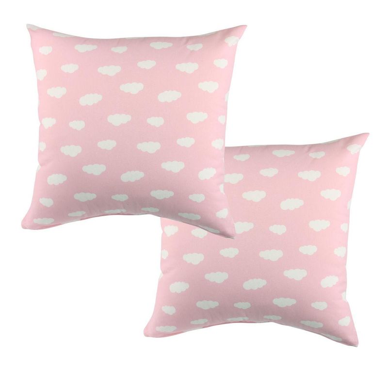 MASEL - Set de 2 Cojines Lona Estampado 50x50 cm