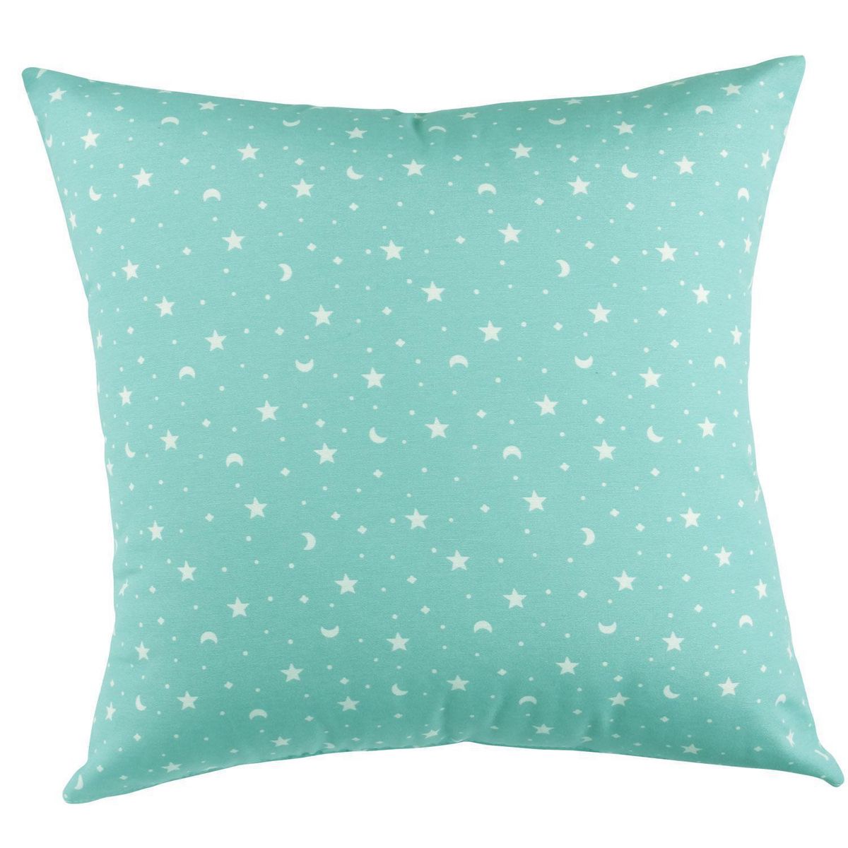 MASEL - Set De 4 Cojínes Lona Estampado Jade 50x50 cm