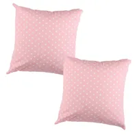 Set de 2 Cojines Lona Estampado 50x50 cm