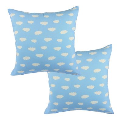 Set de 2 Cojines Lona Estampado 50x50 cm