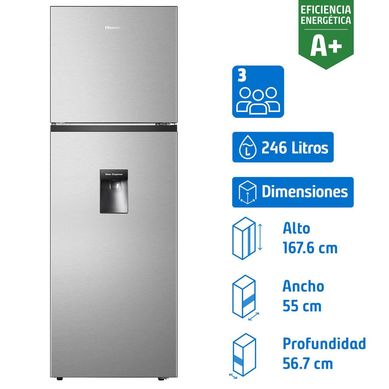 Refrigerador no frost top 246 litros