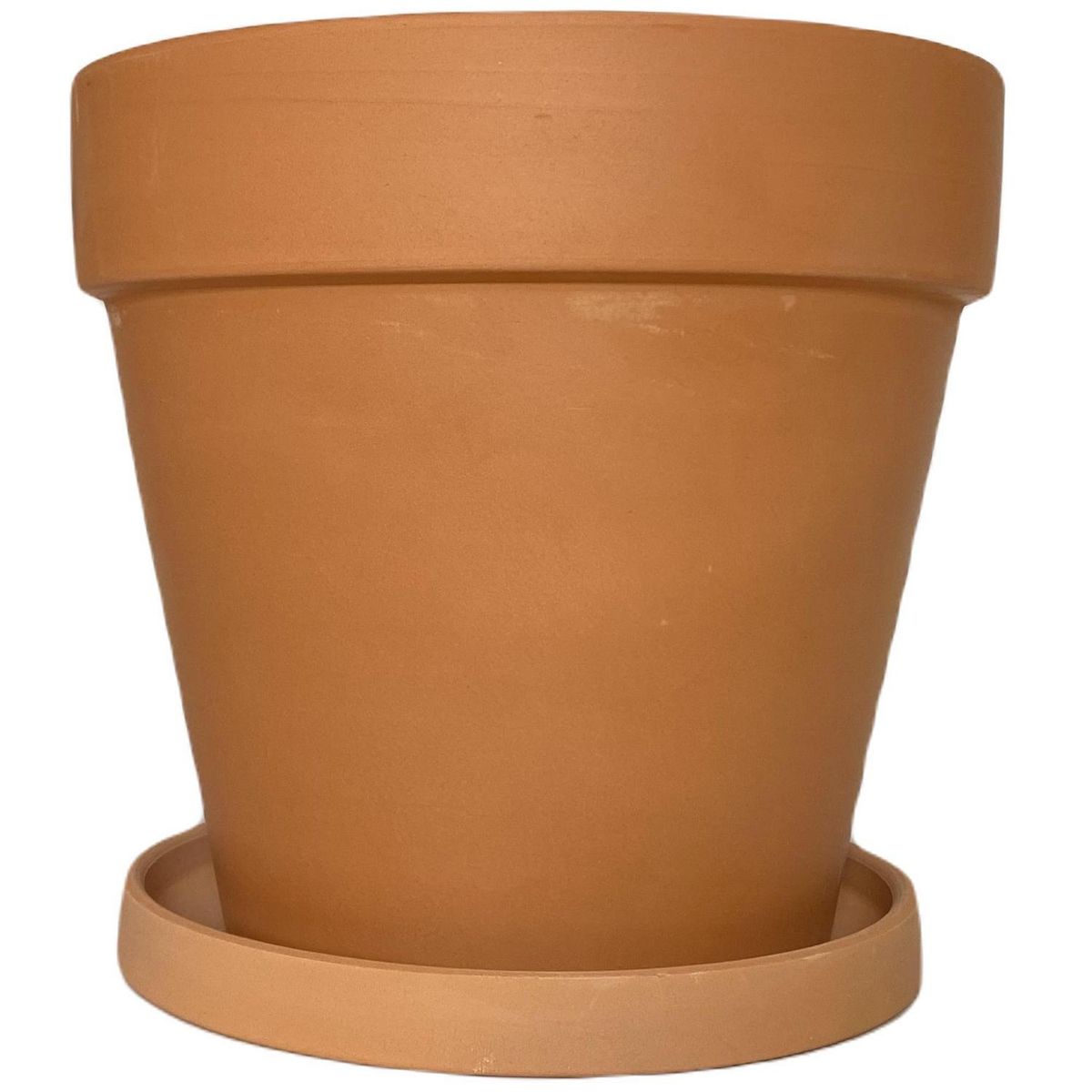 DECOGREEN - Macetero Terracota Clásica de Arcilla 18.5x12.4 Terracota