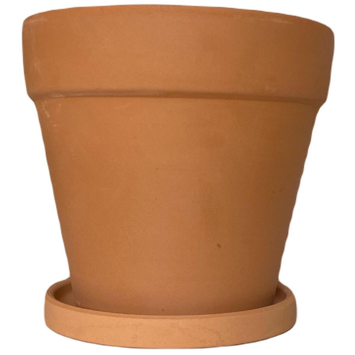 DECOGREEN - Macetero Terracota Clásica de Arcilla 15.5x12.4 Terracota