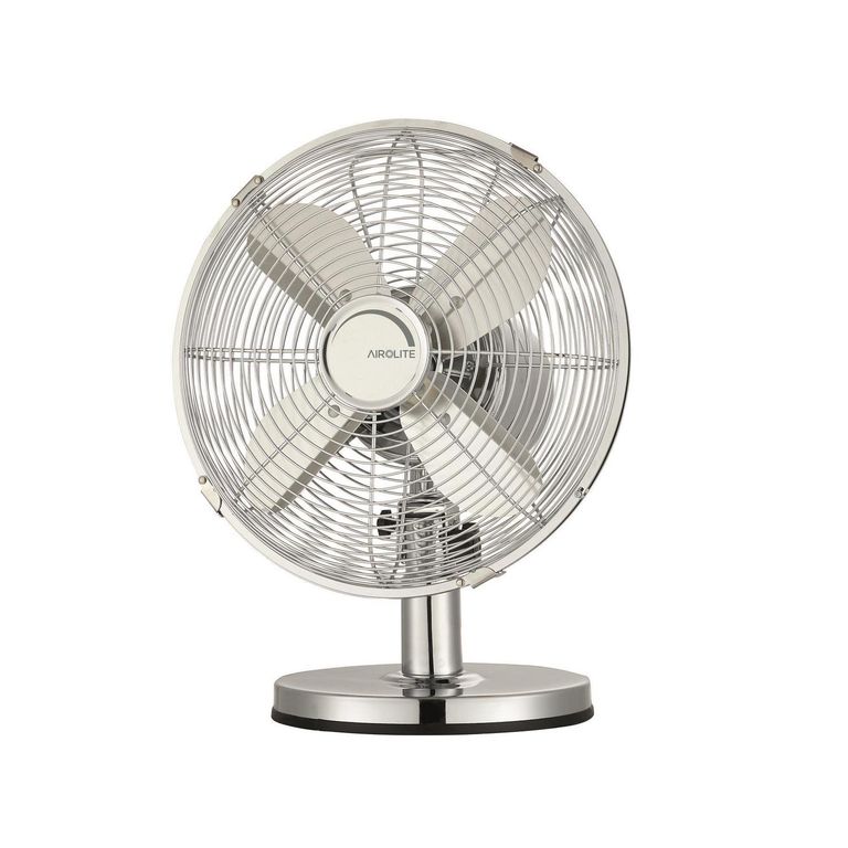 AIROLITE Ventilador 10" Sobremesa Inox