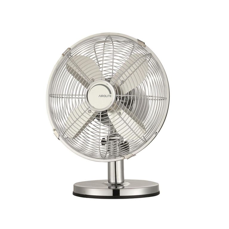 AIROLITE Ventilador 12" Sobremesa Inox