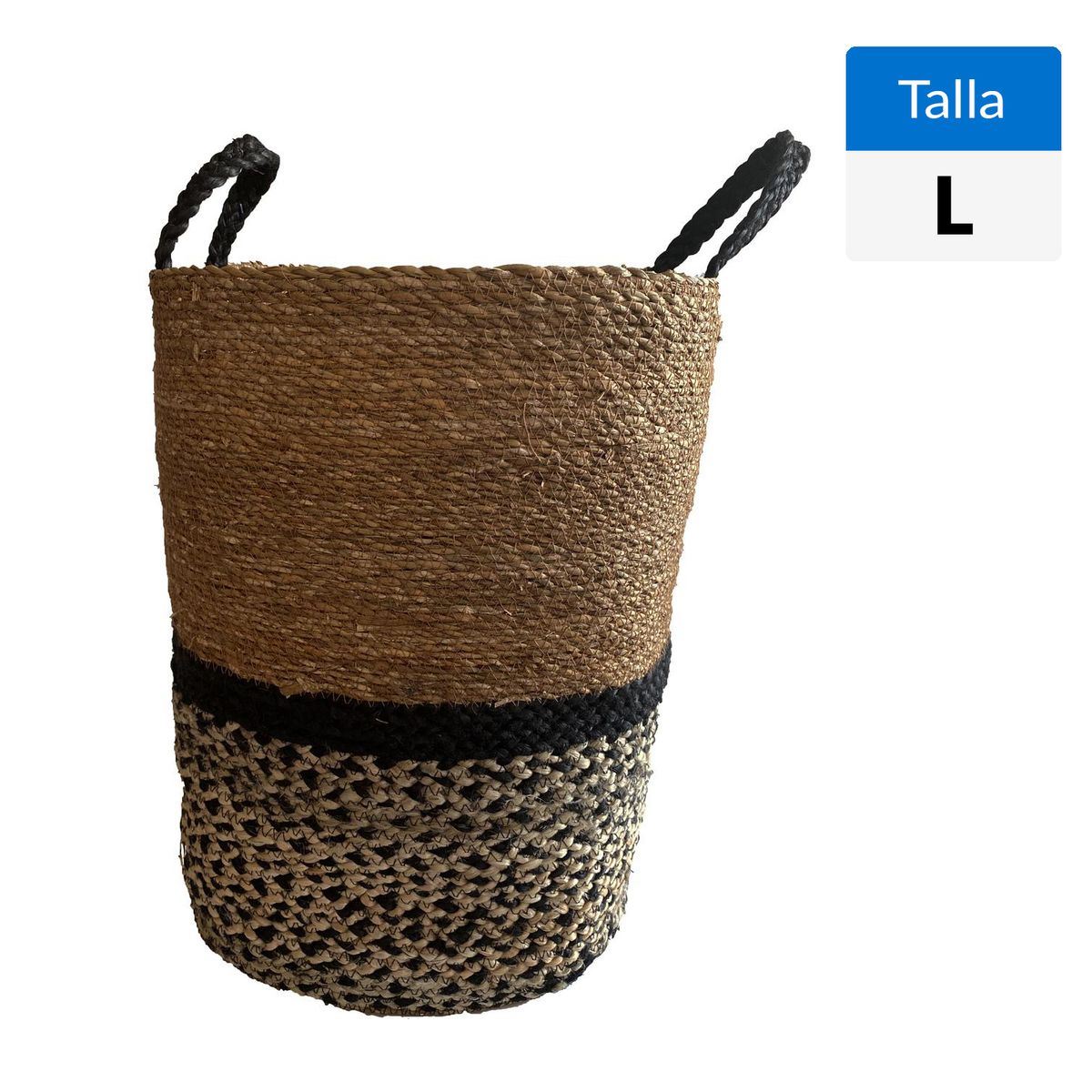 DECOGREEN - Canasto decorativo Bengala 45x33 cm