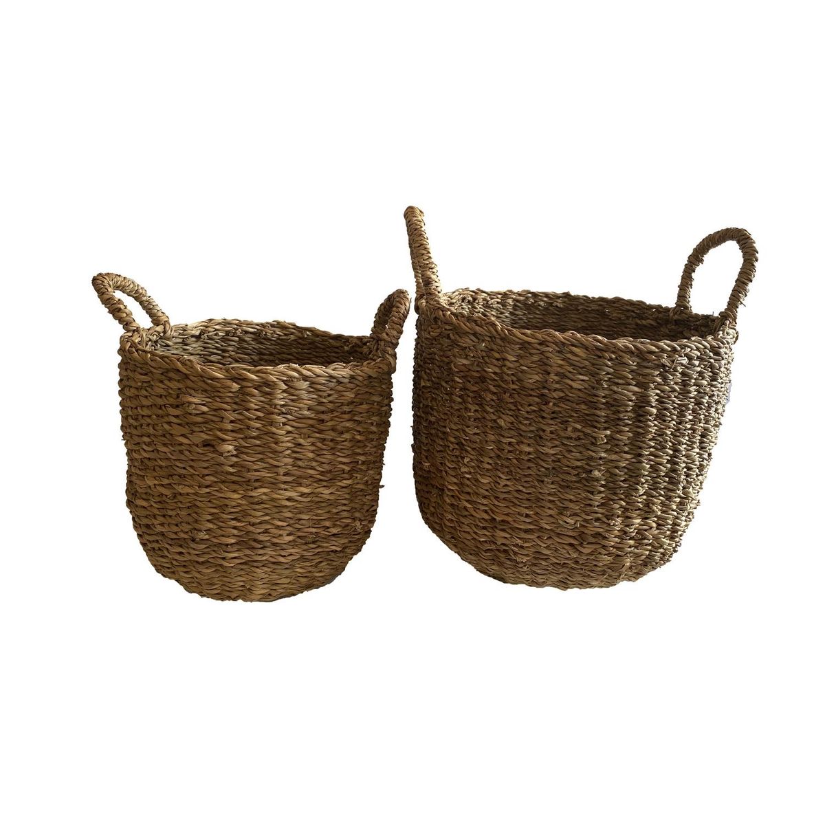 DECOGREEN - Set de 2 Cestos Delhi S 28x26x26 cm y M 33x28x28 cm