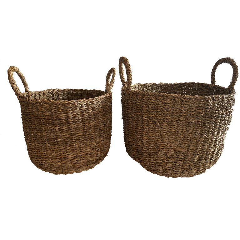 Set De 2 Cestos Organizadores Delhi Para Jardín