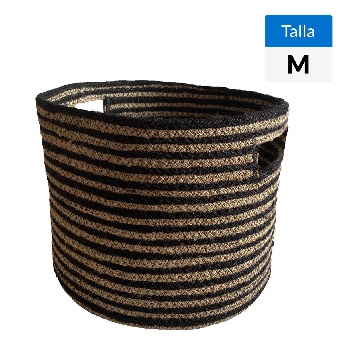 DECOGREEN - Canasto decorativo Calcuta 27x22 cm