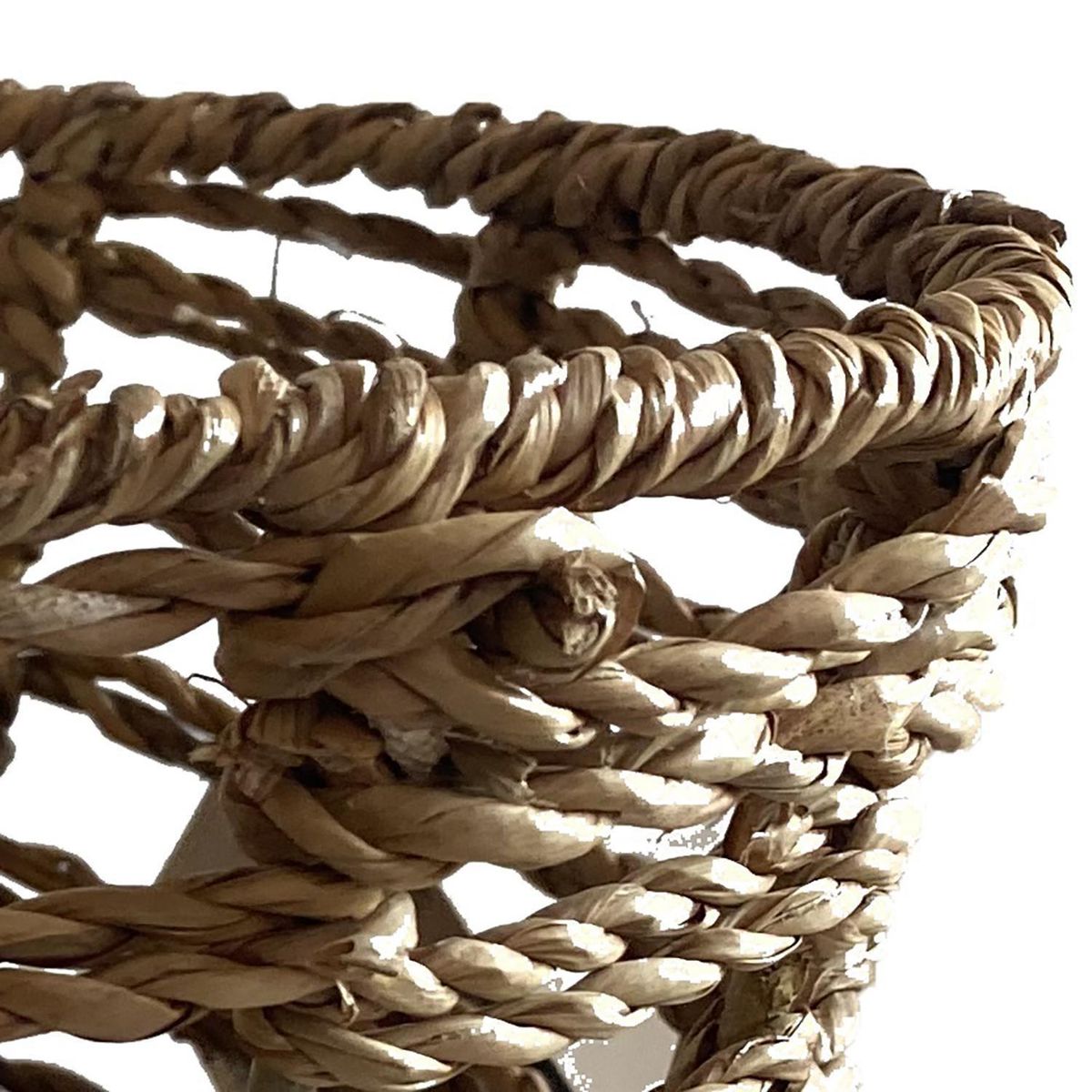 DECOGREEN - Set de 2 Cestos Bangalore M 30x25X17 cm y L 35x30X20 cm