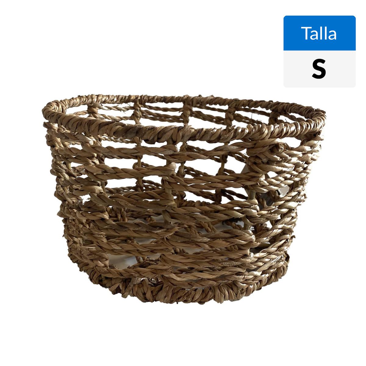 DECOGREEN - Canasto decorativo Bengalore 25x20X14 cm hecho de Hogla