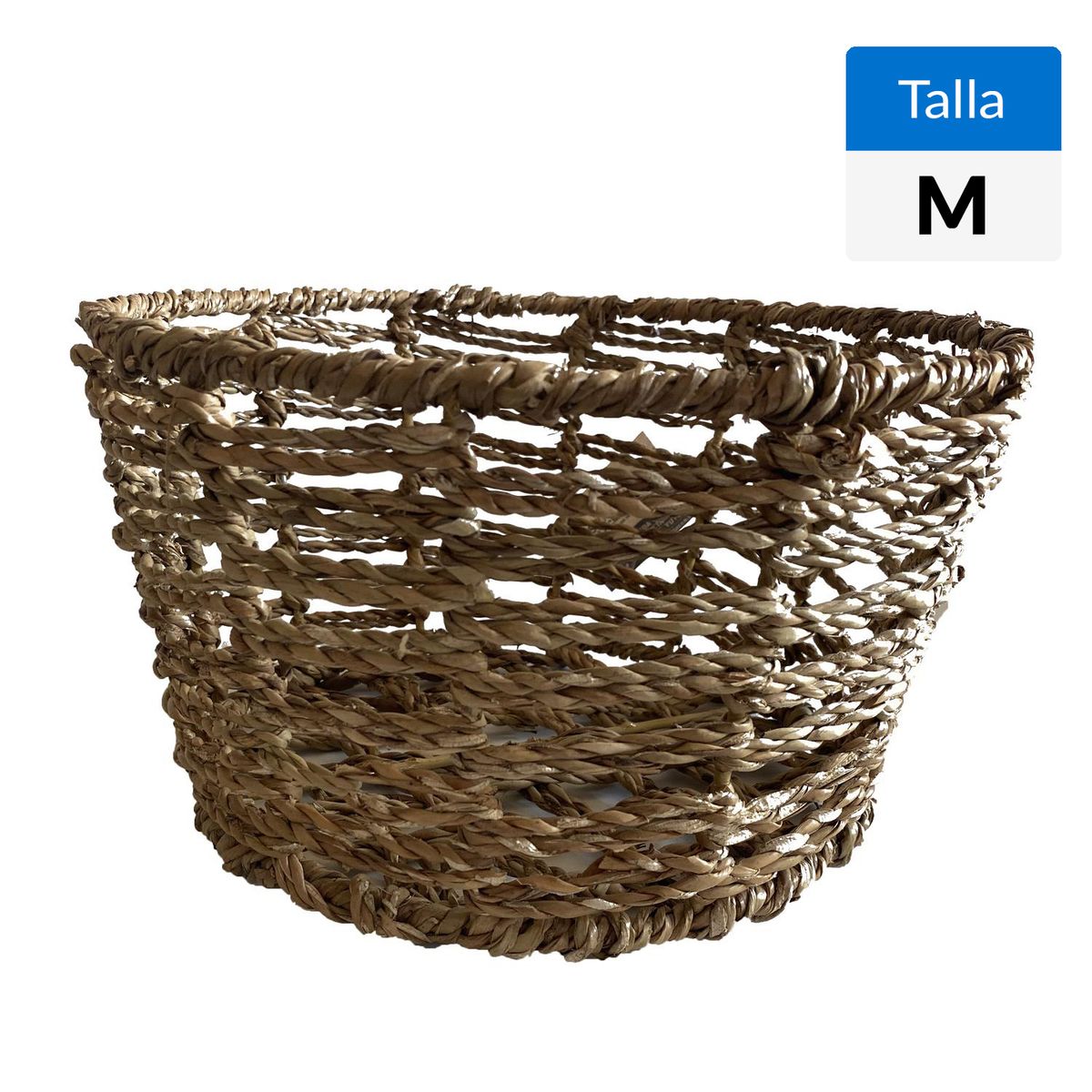 DECOGREEN - Canasto decorativo Bengalore 30x25X17 cm hecho de Hogla