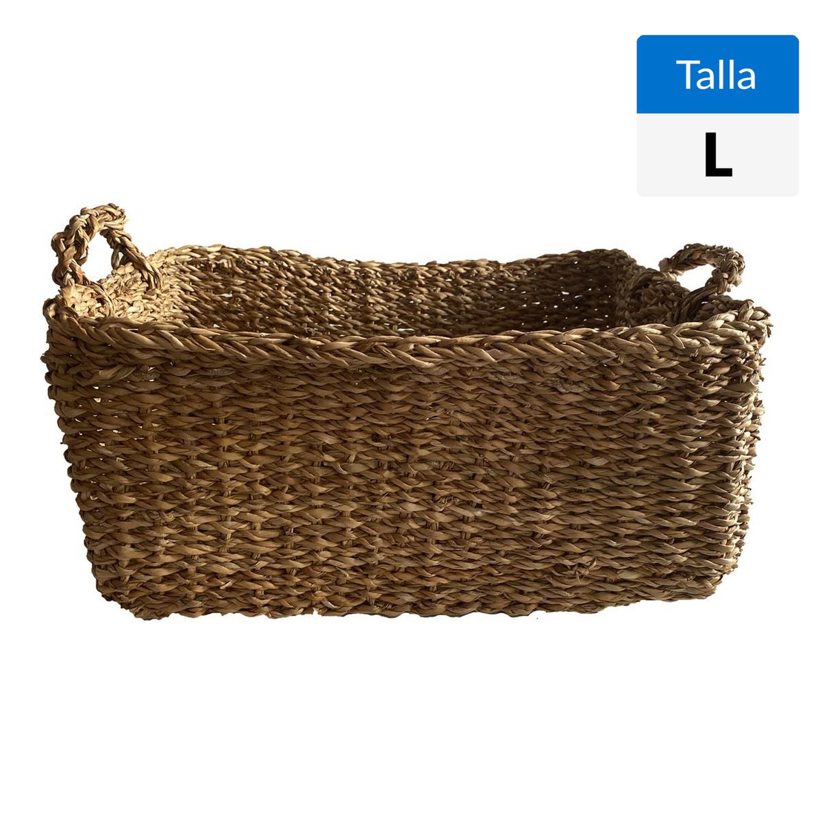 DECOGREEN - Canasto decorativo Mumbai 40x30x18 cm