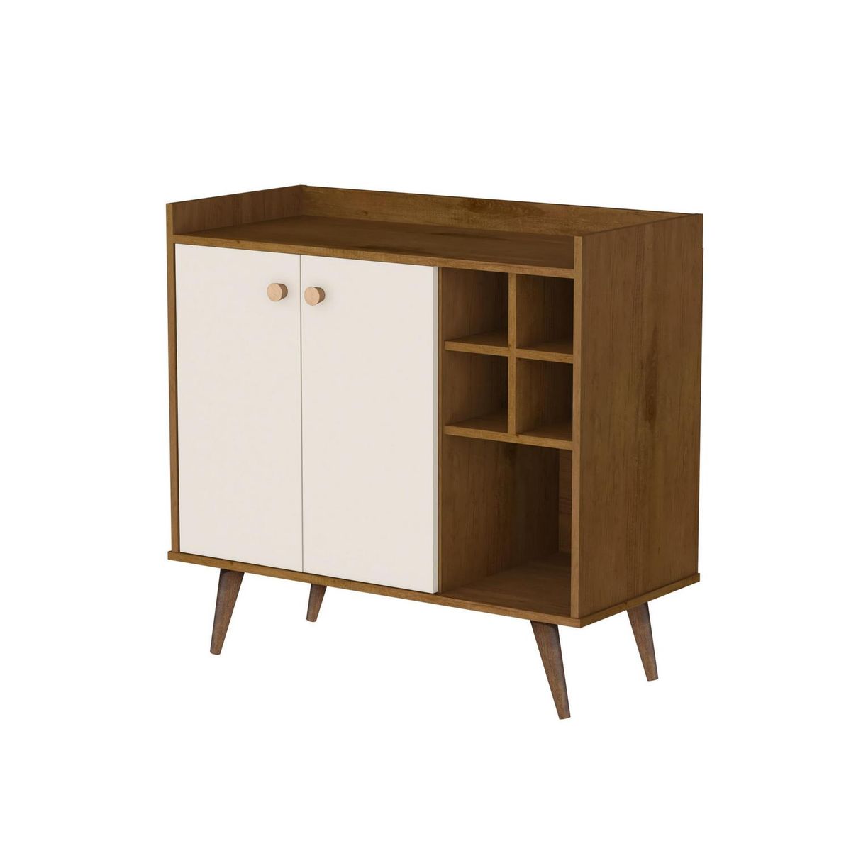 BE DESIGN - Arrimo bar 2 puertas Be caramelo perla