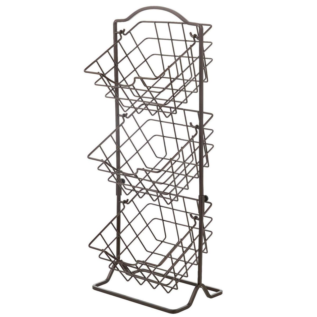 IMPORTADORA USA - Organizador de Cocina 3 Niveles Inoxidable Importadora Usa