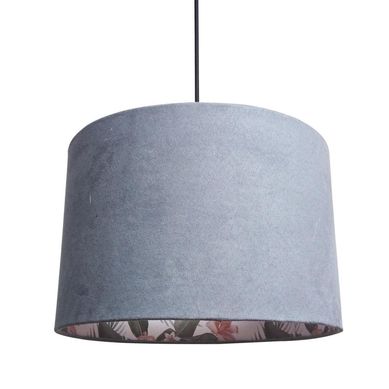 Lmpara de colgar Daia Flor gris E27