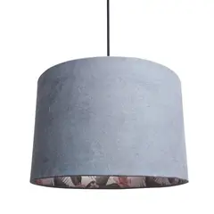 CONCEPT - Lámpara de colgar Daia Flor gris E27