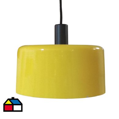 Lmpara de colgar Bom amarillo E27.