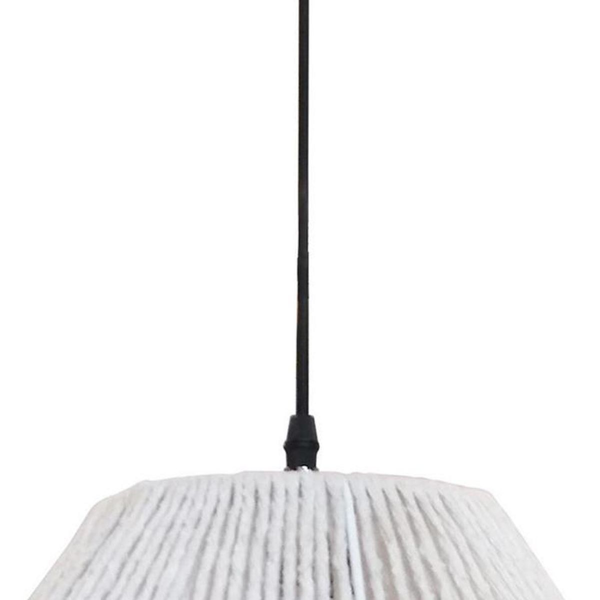 CONCEPT - Lámpara Colgante Koi Tela Beige