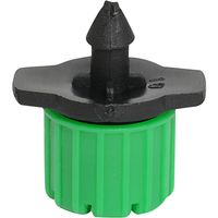 Set de goteros botón regulables plástico 5 unidades